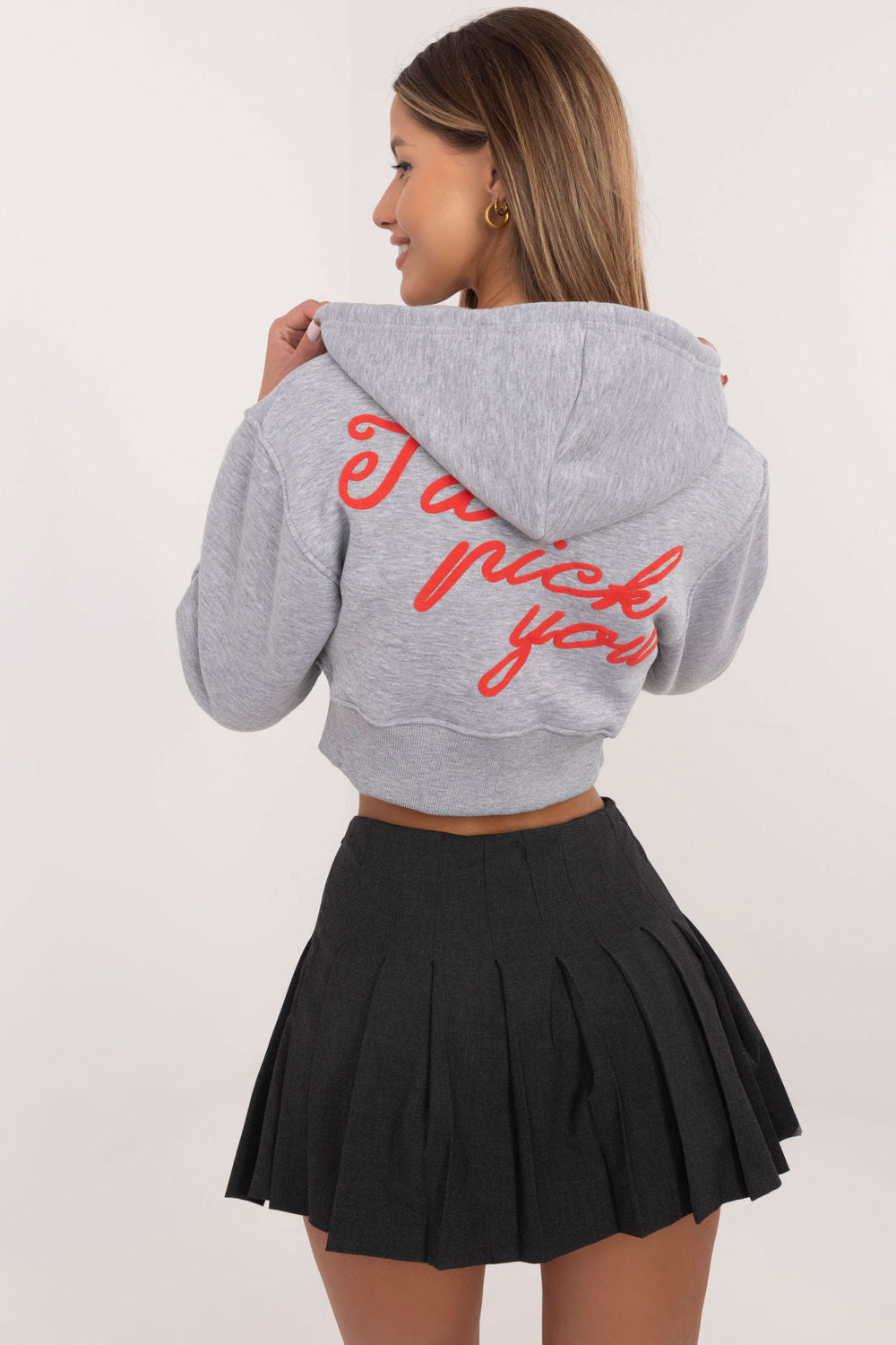 T-shirt femme Factory Price Sweatshirt Sweatshirt — gris