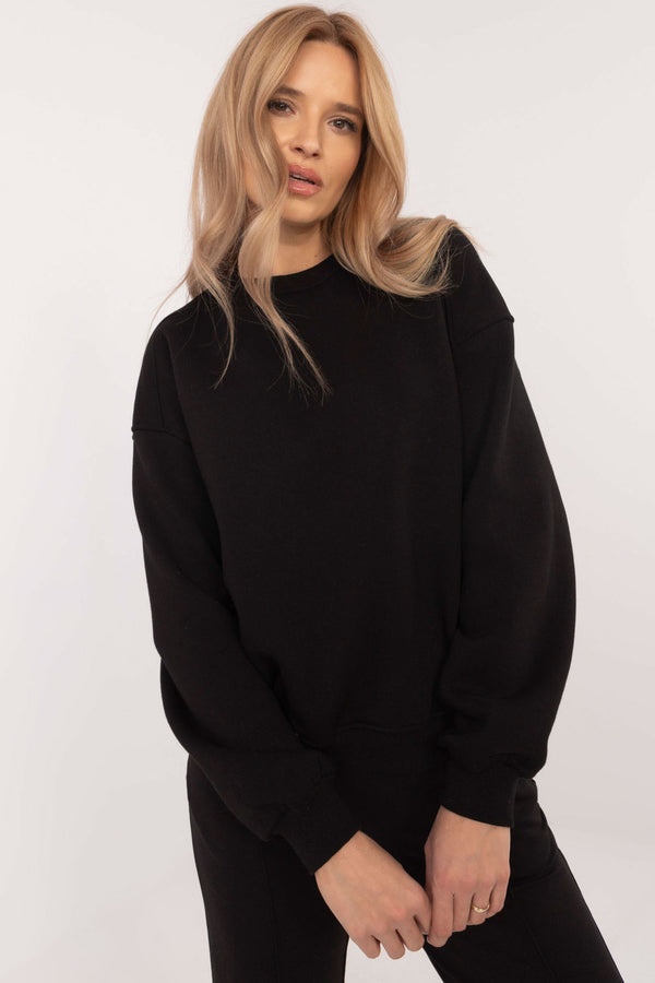 T-shirt femme Factory Price Sweatshirt Sweatshirt — noir