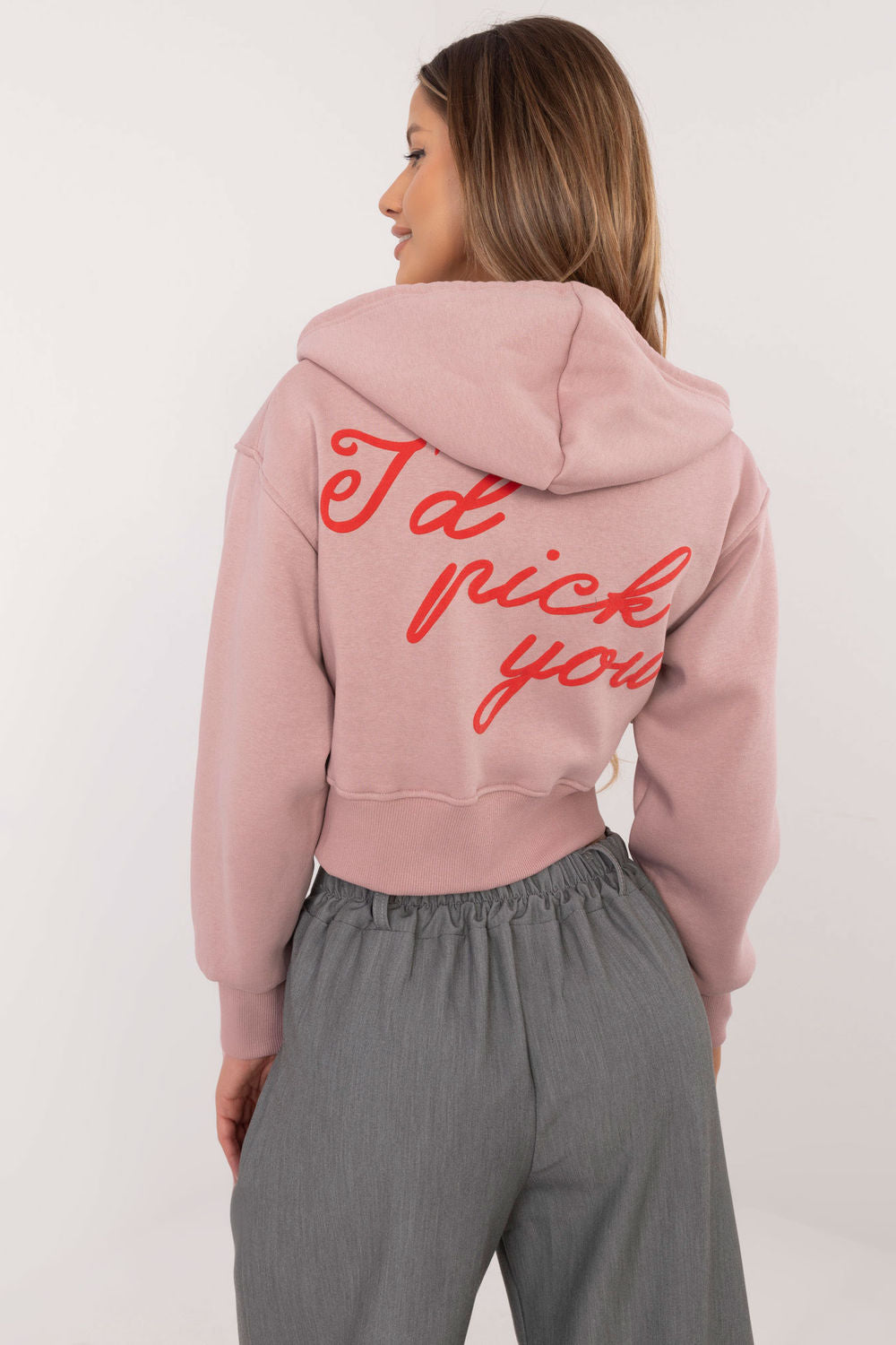 T-shirt femme Factory Price Sweatshirt Sweatshirt — rosé