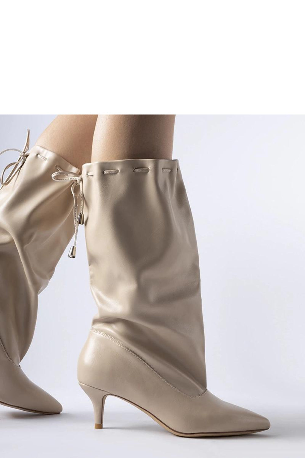 Bottes femme Solea À Talons Aiguilles — beige