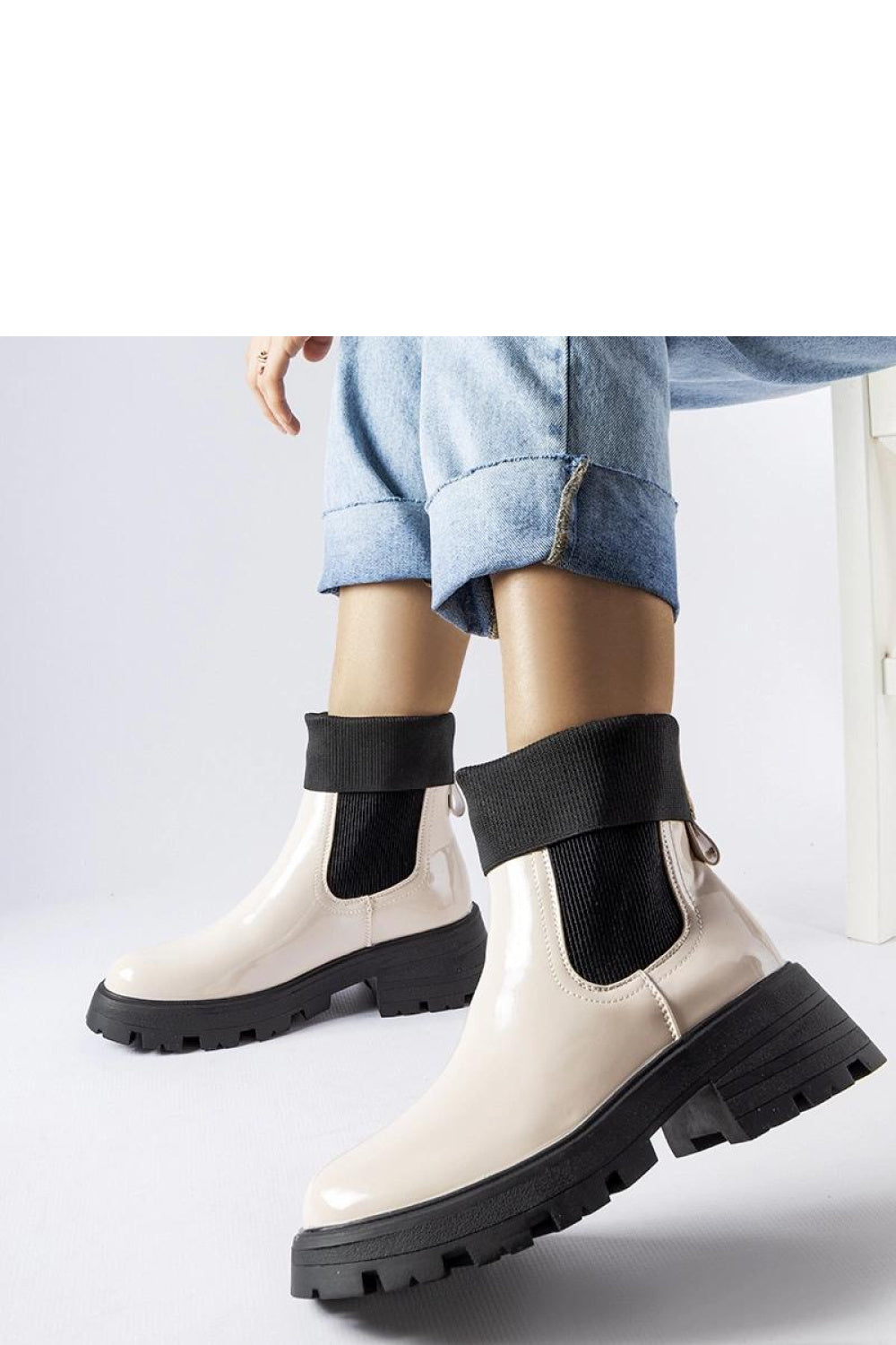 Bottes femme Solea — beige