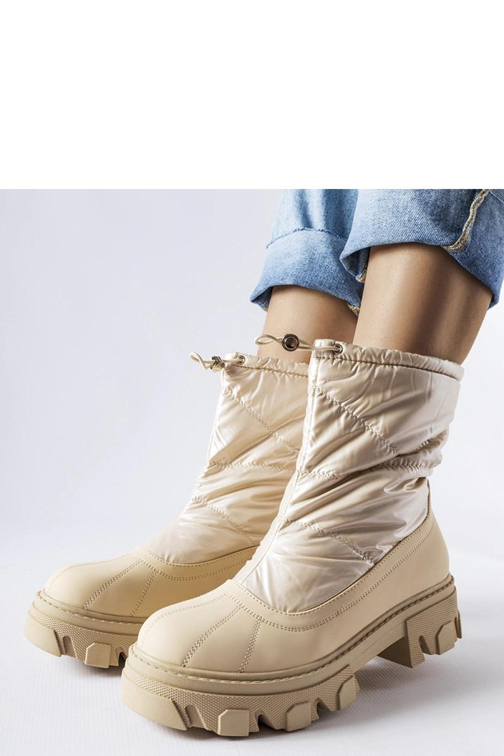Bottes femme Solea — beige