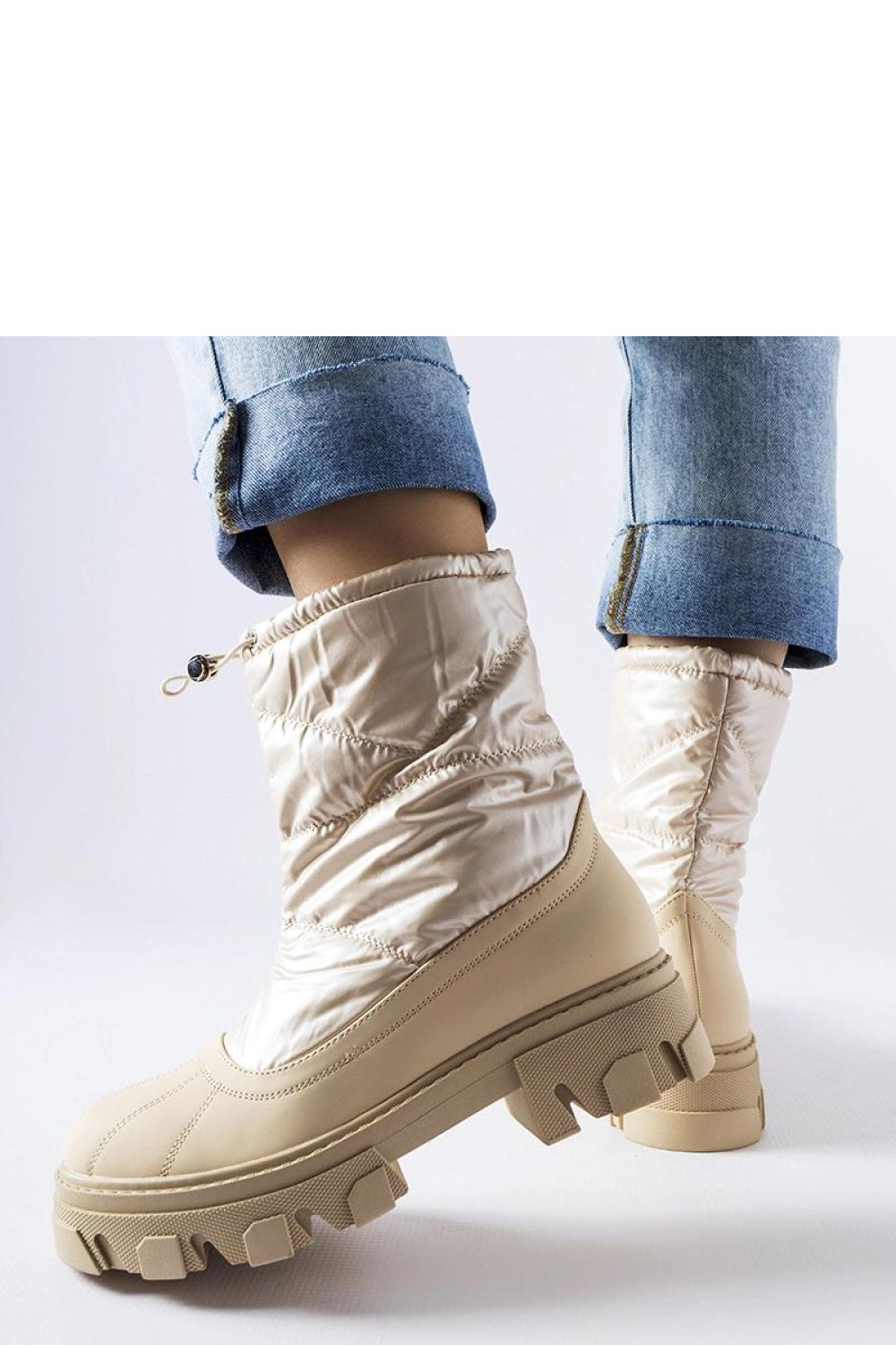Bottes femme Solea — beige