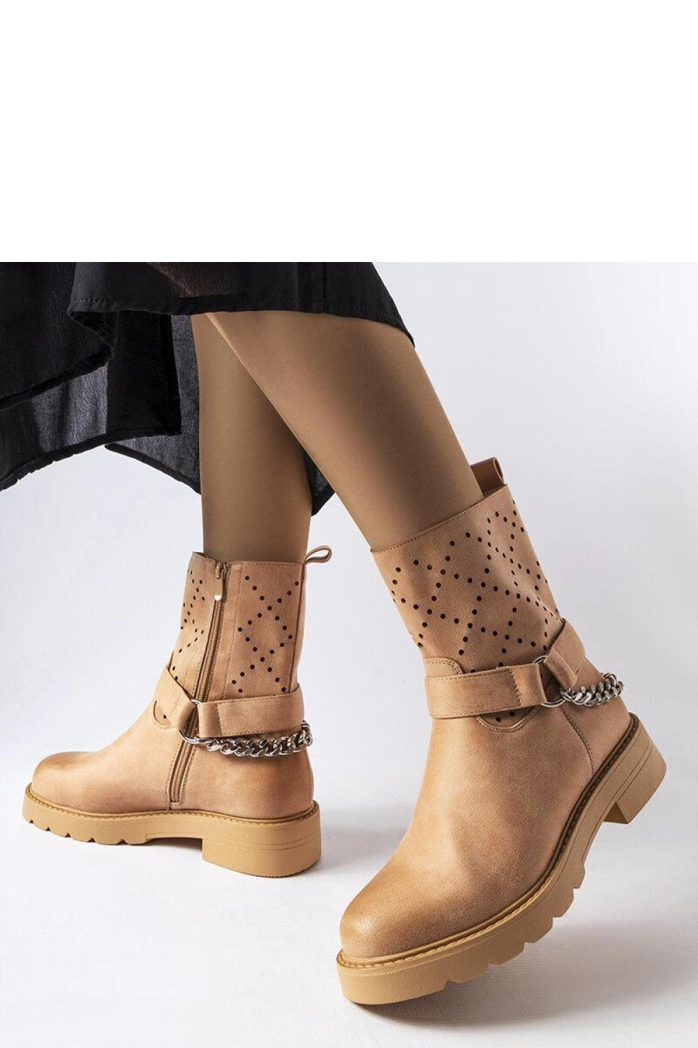 Bottes femme Solea — beige