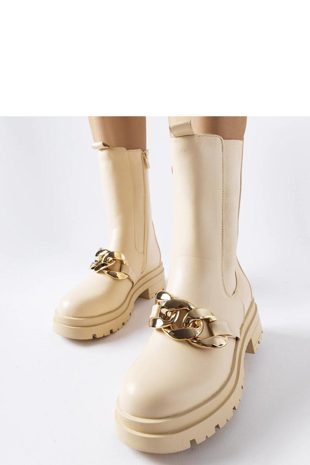 Bottes femme Solea — beige