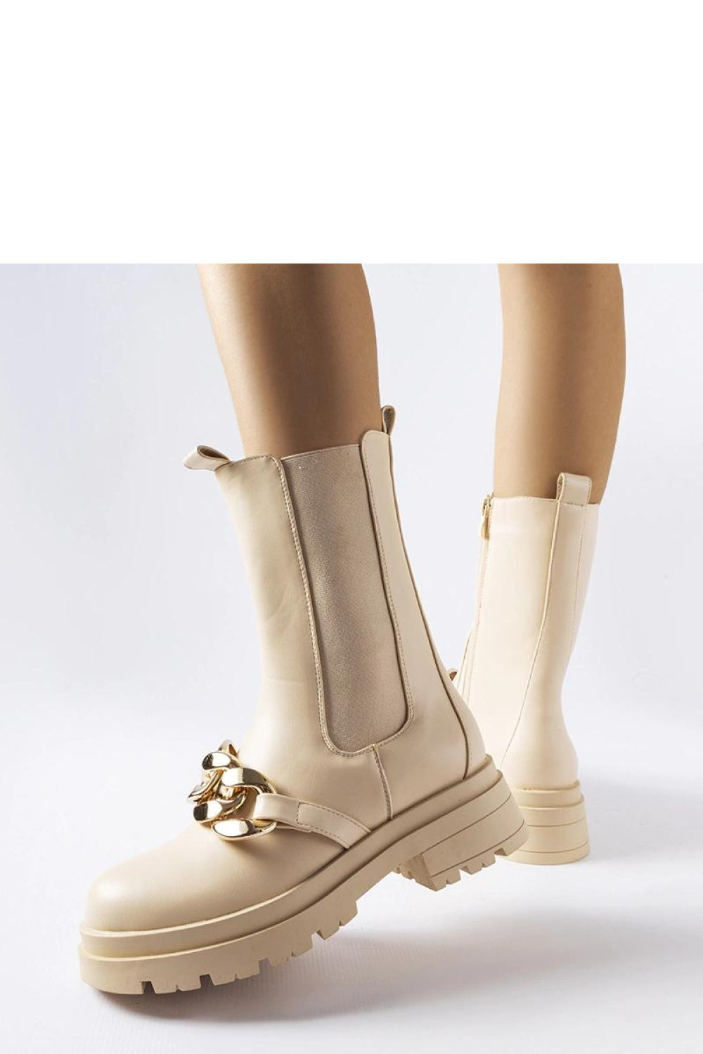 Bottes femme Solea — beige