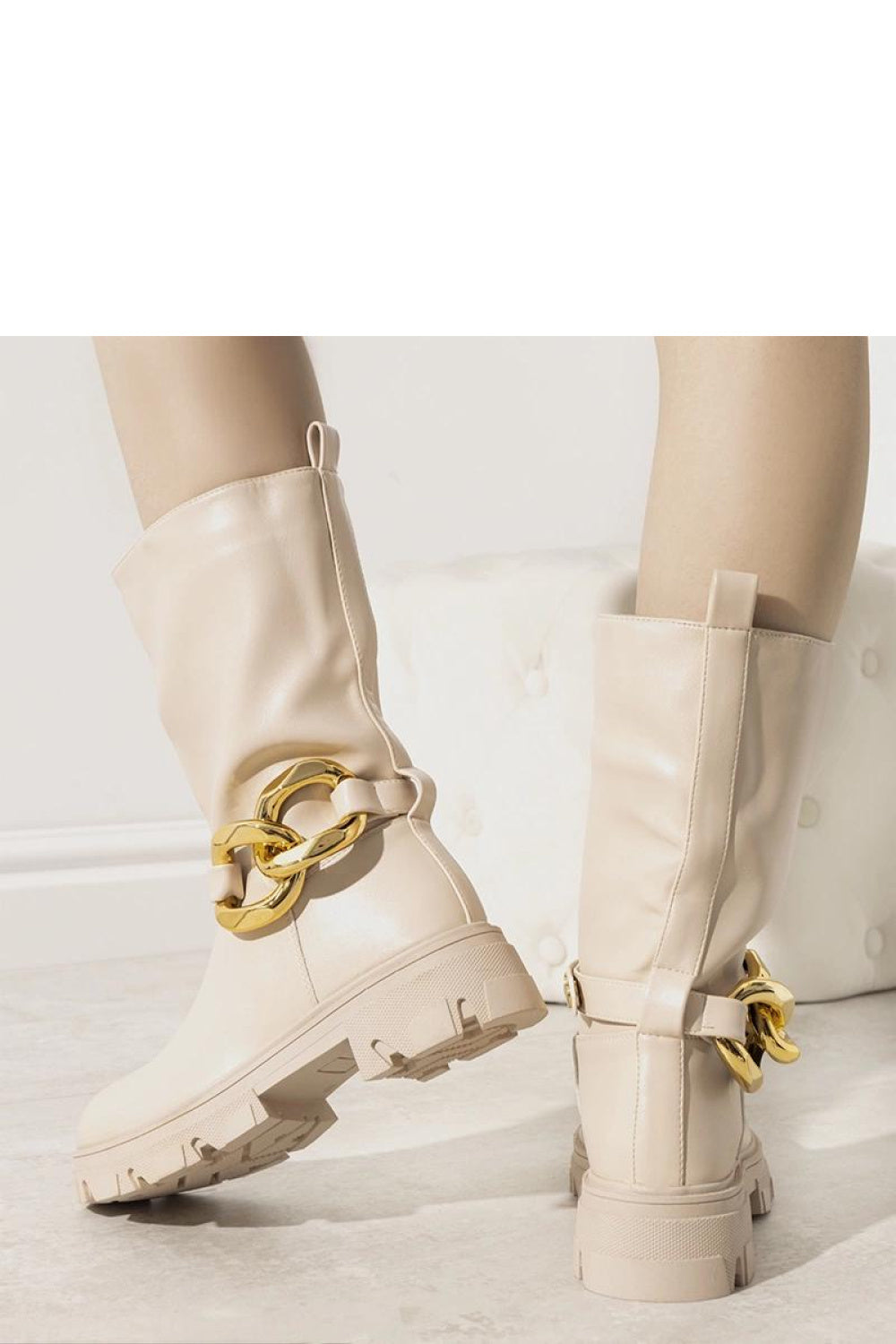 Bottes femme Solea — beige