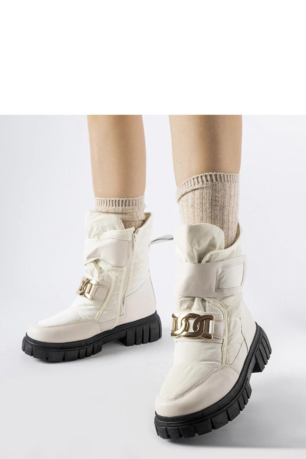 Bottes femme Solea De Neige De — beige