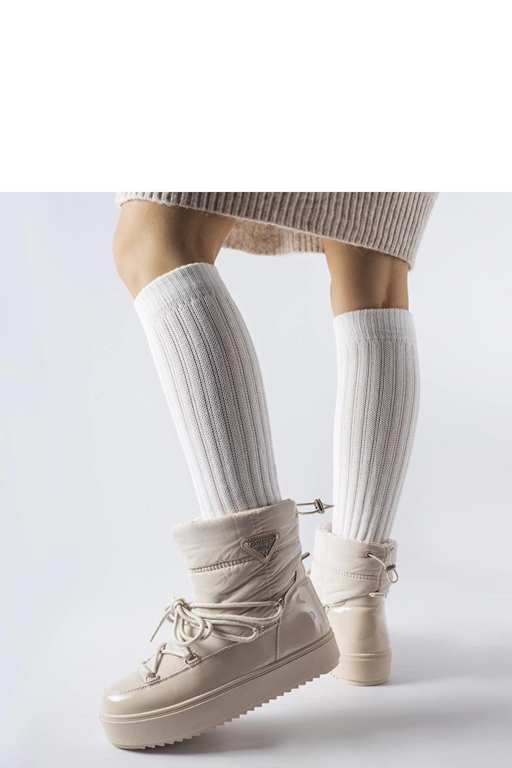 Bottes femme Solea De Neige De — beige