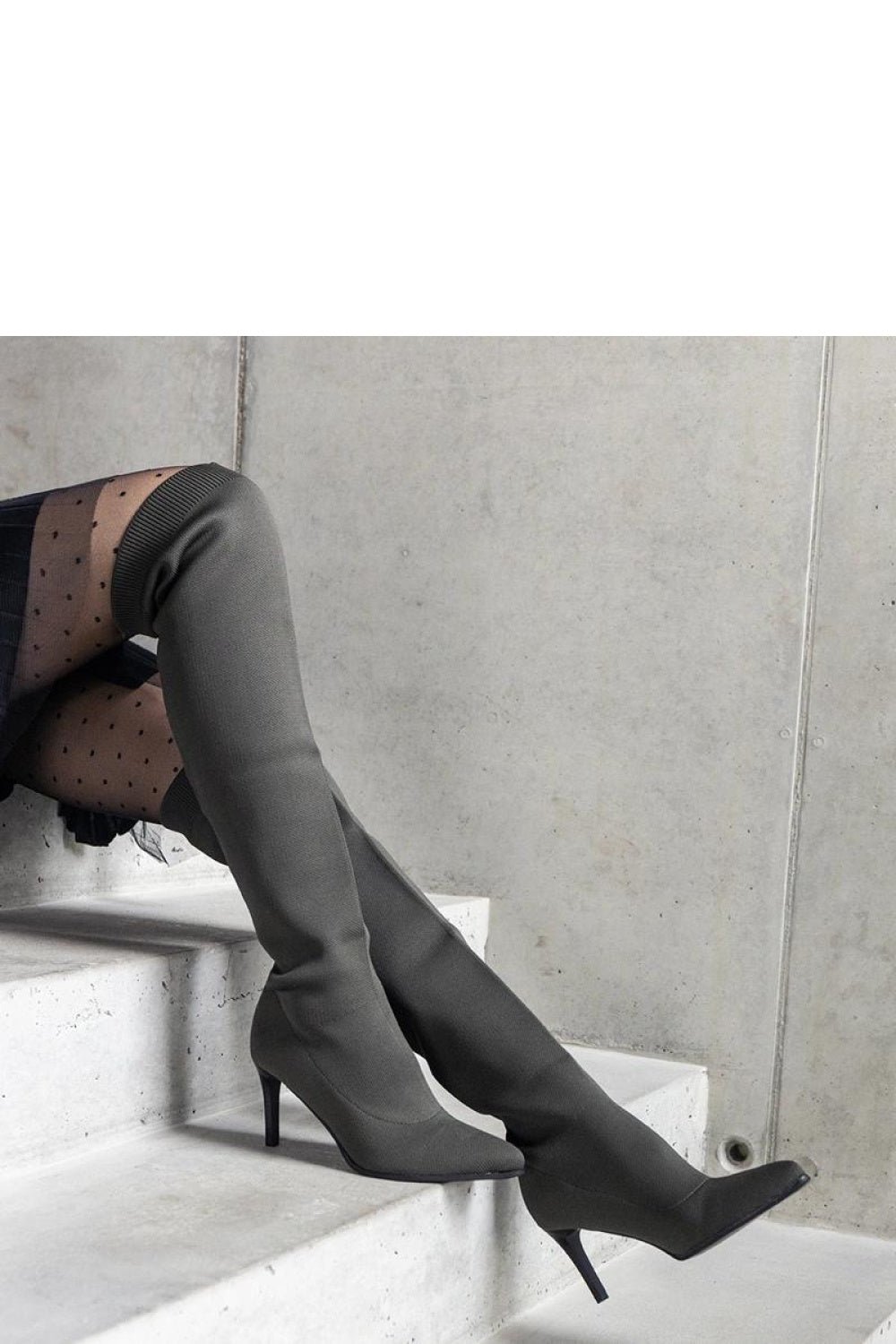 Bottes femme Solea À Talons Aiguilles — vert