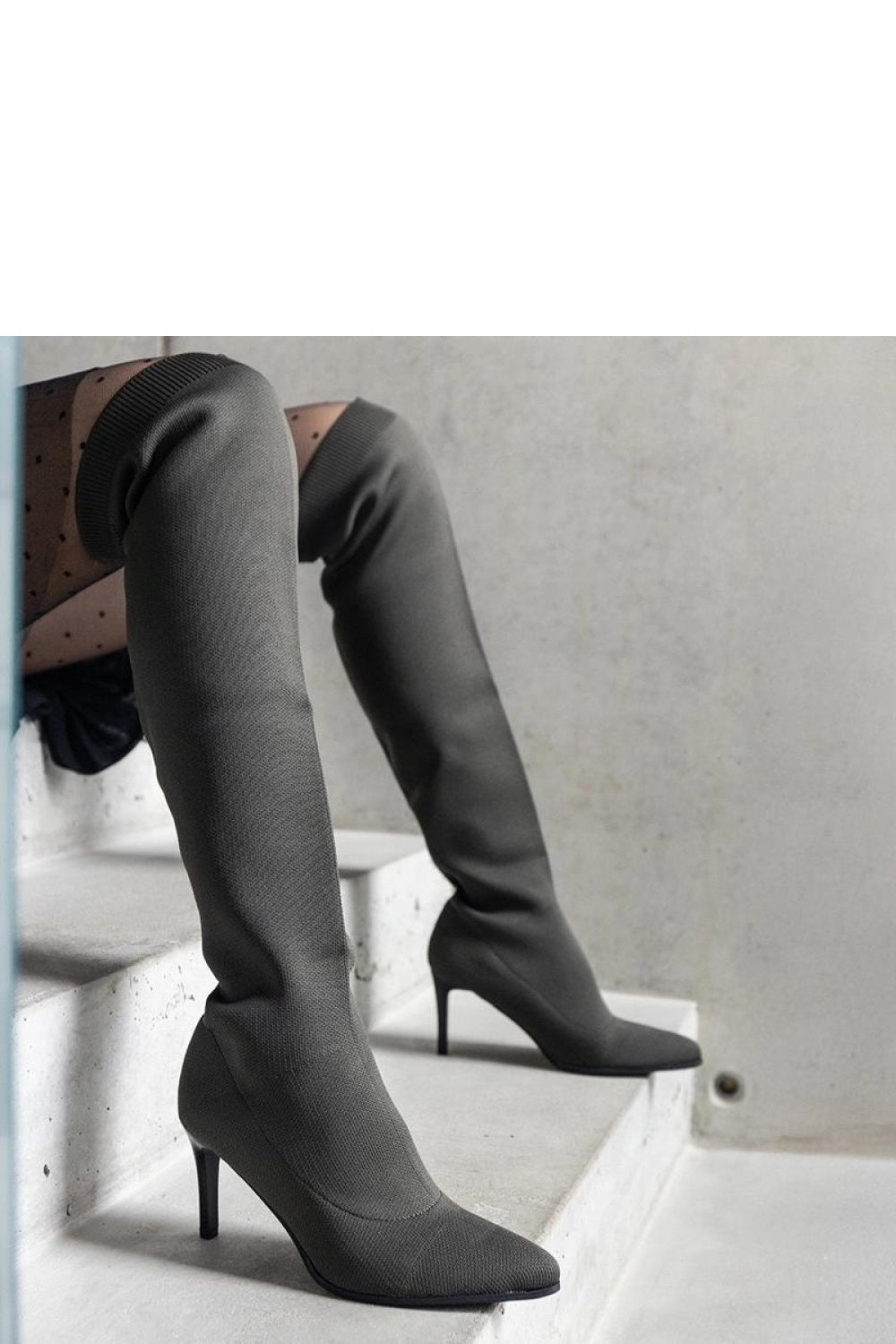Bottes femme Solea À Talons Aiguilles — vert