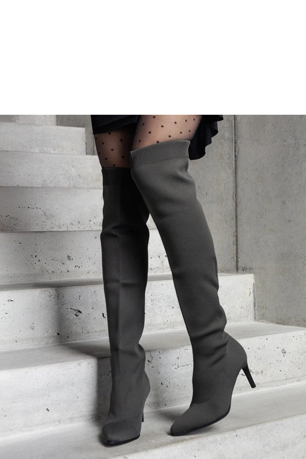 Bottes femme Solea À Talons Aiguilles — vert