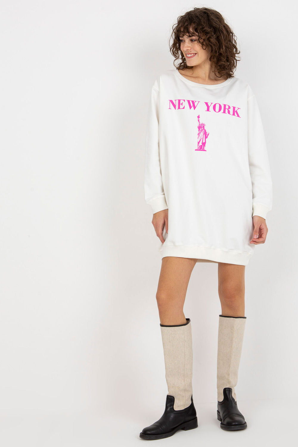 T-shirt femme Factory Price Sweatshirt Sweatshirt — rosé