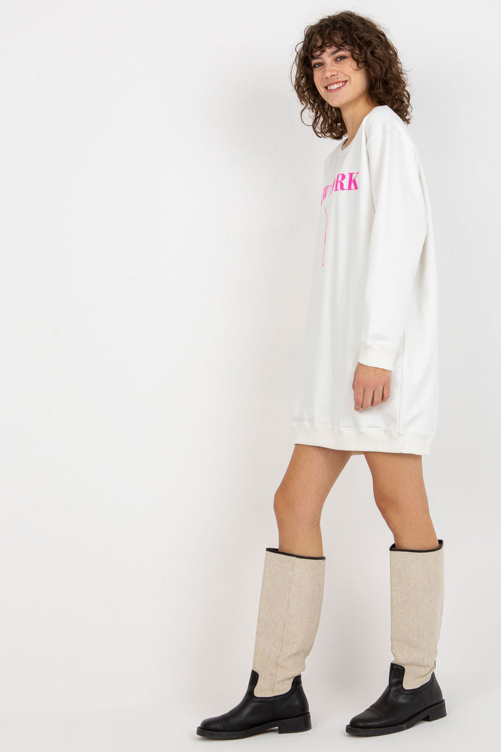 T-shirt femme Factory Price Sweatshirt Sweatshirt — rosé
