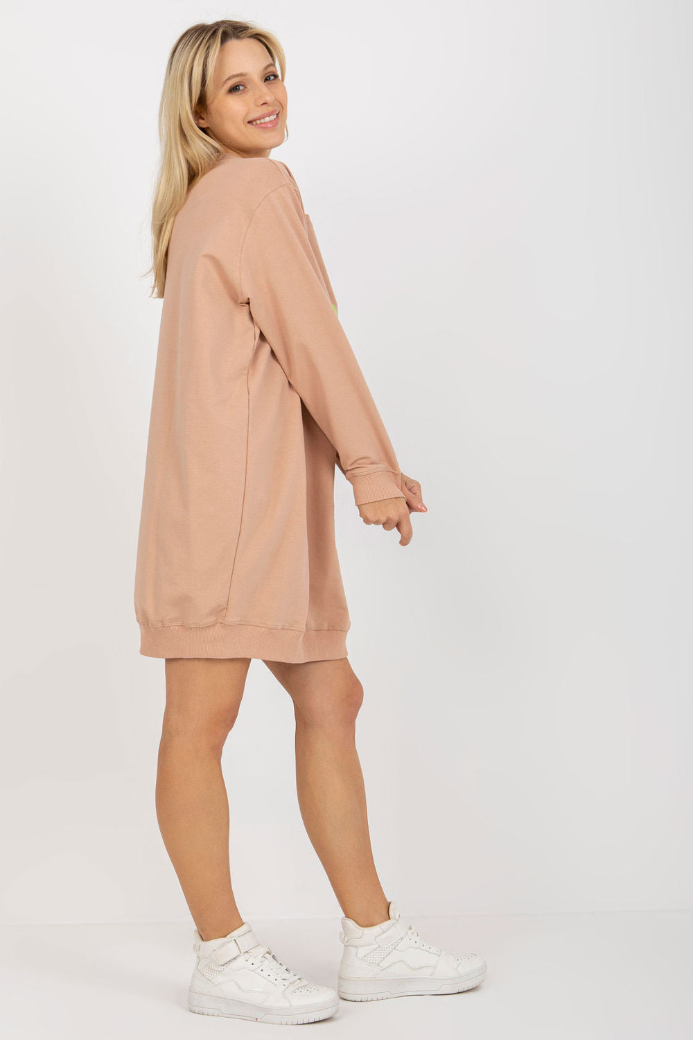T-shirt femme Factory Price Sweatshirt Sweatshirt — beige