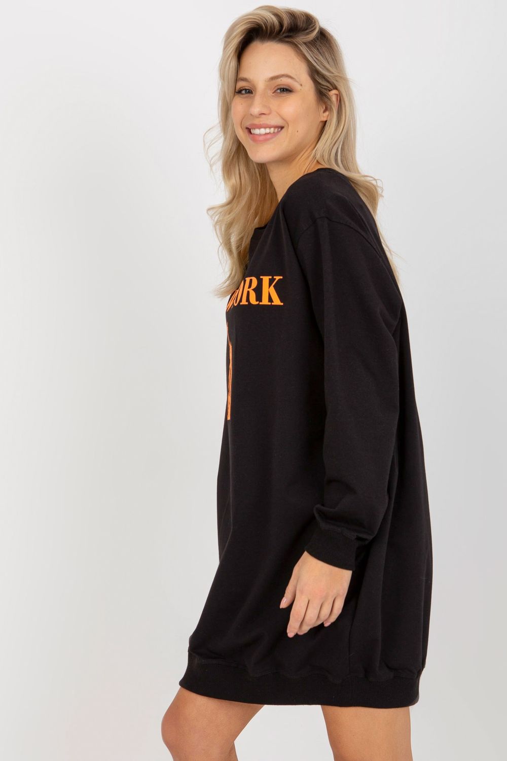 T-shirt femme Factory Price Sweatshirt Sweatshirt — noir