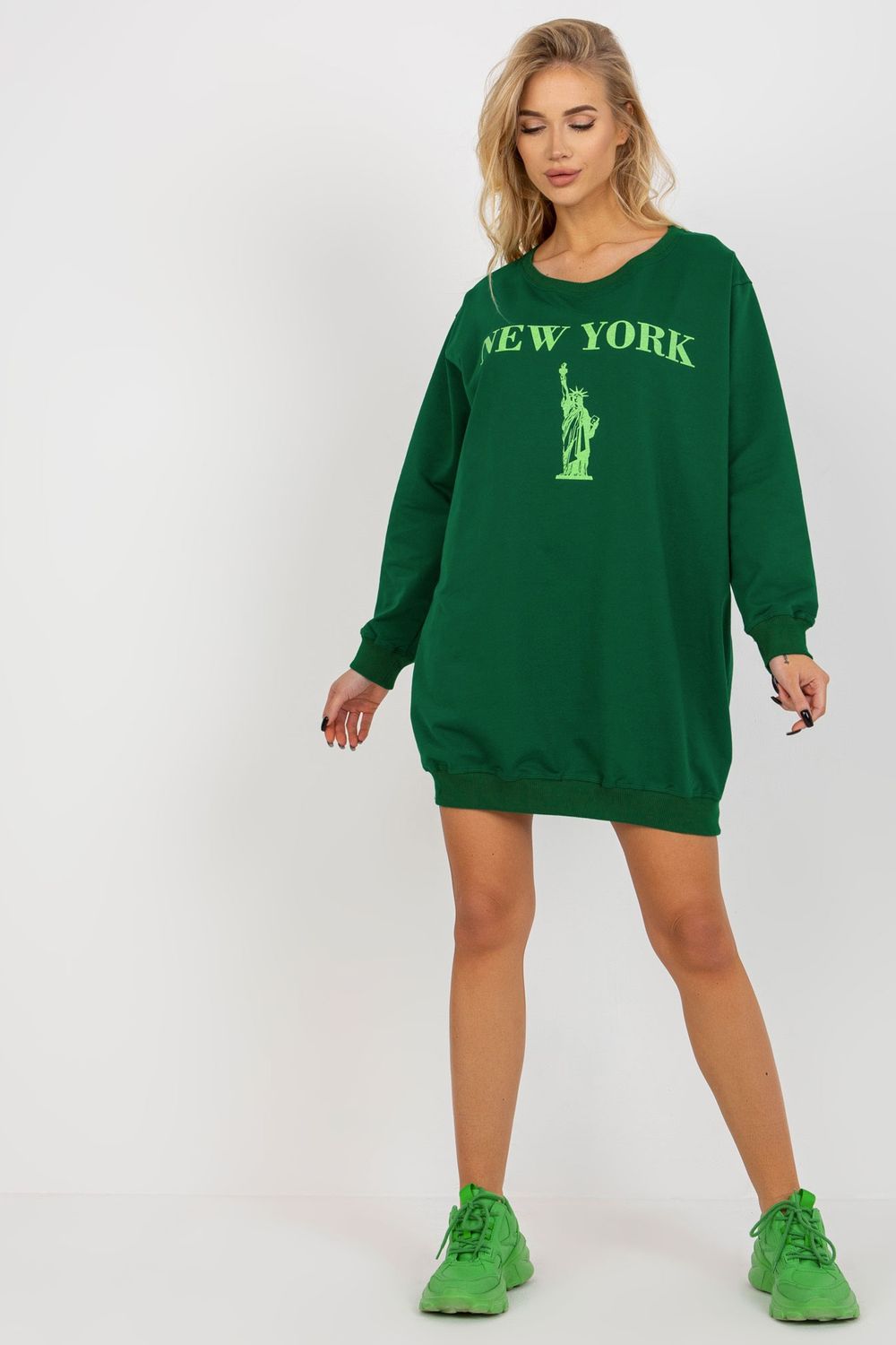 T-shirt femme Factory Price Sweatshirt Sweatshirt — vert