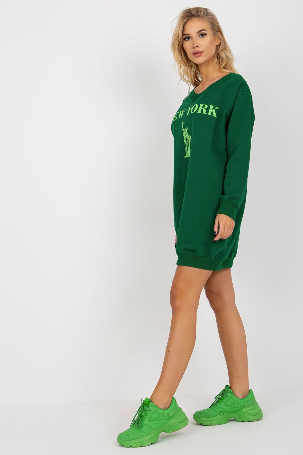 T-shirt femme Factory Price Sweatshirt Sweatshirt — vert