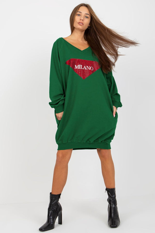 T-shirt femme Factory Price Sweatshirt Sweatshirt — vert