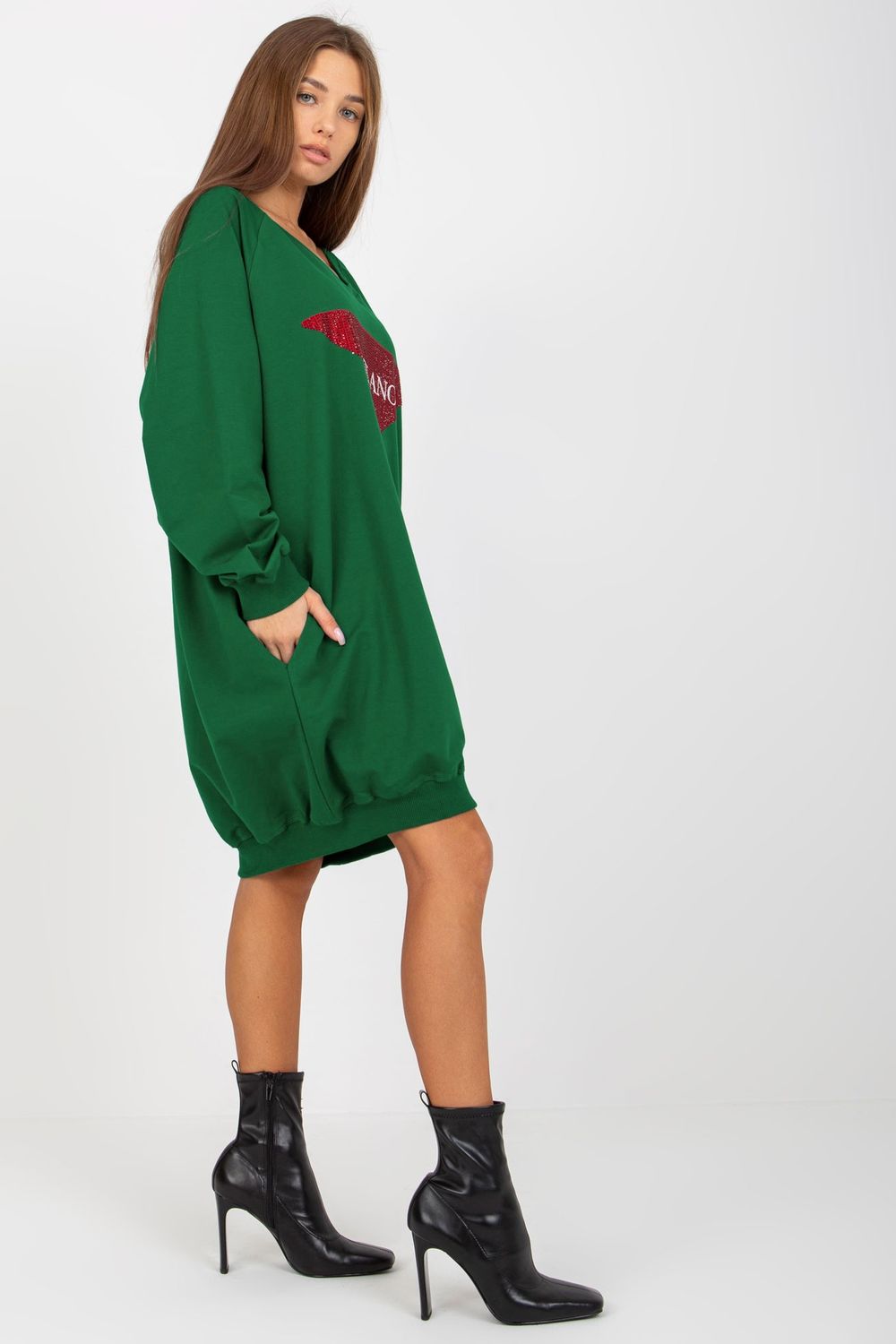 T-shirt femme Factory Price Sweatshirt Sweatshirt — vert