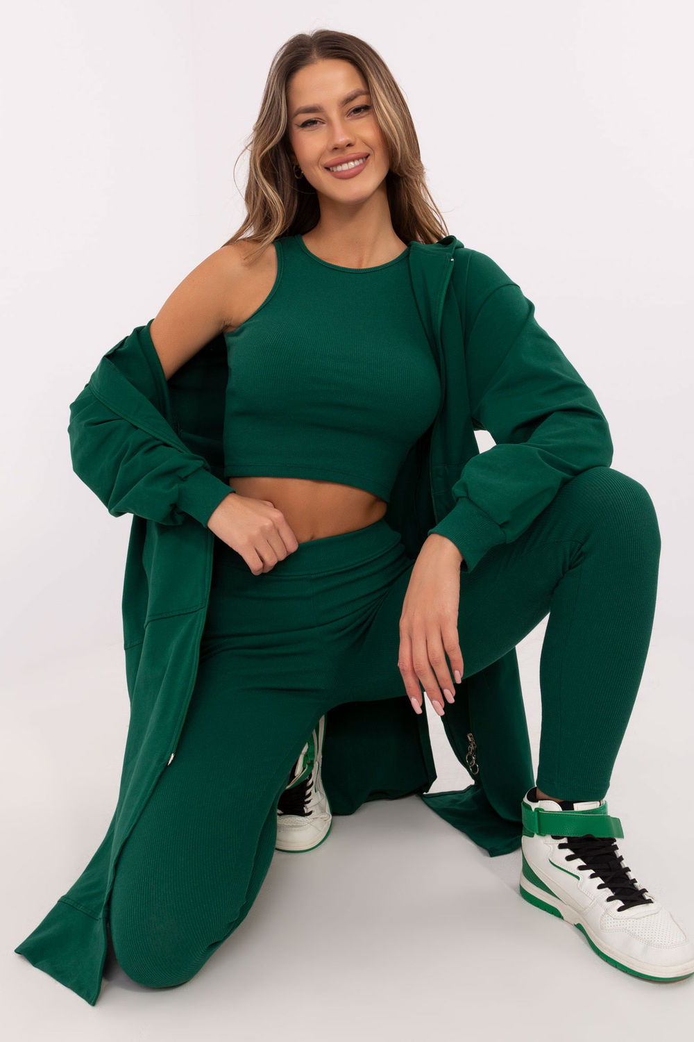 Ensemble lingerie femme Factory Price L Ensemble L — vert