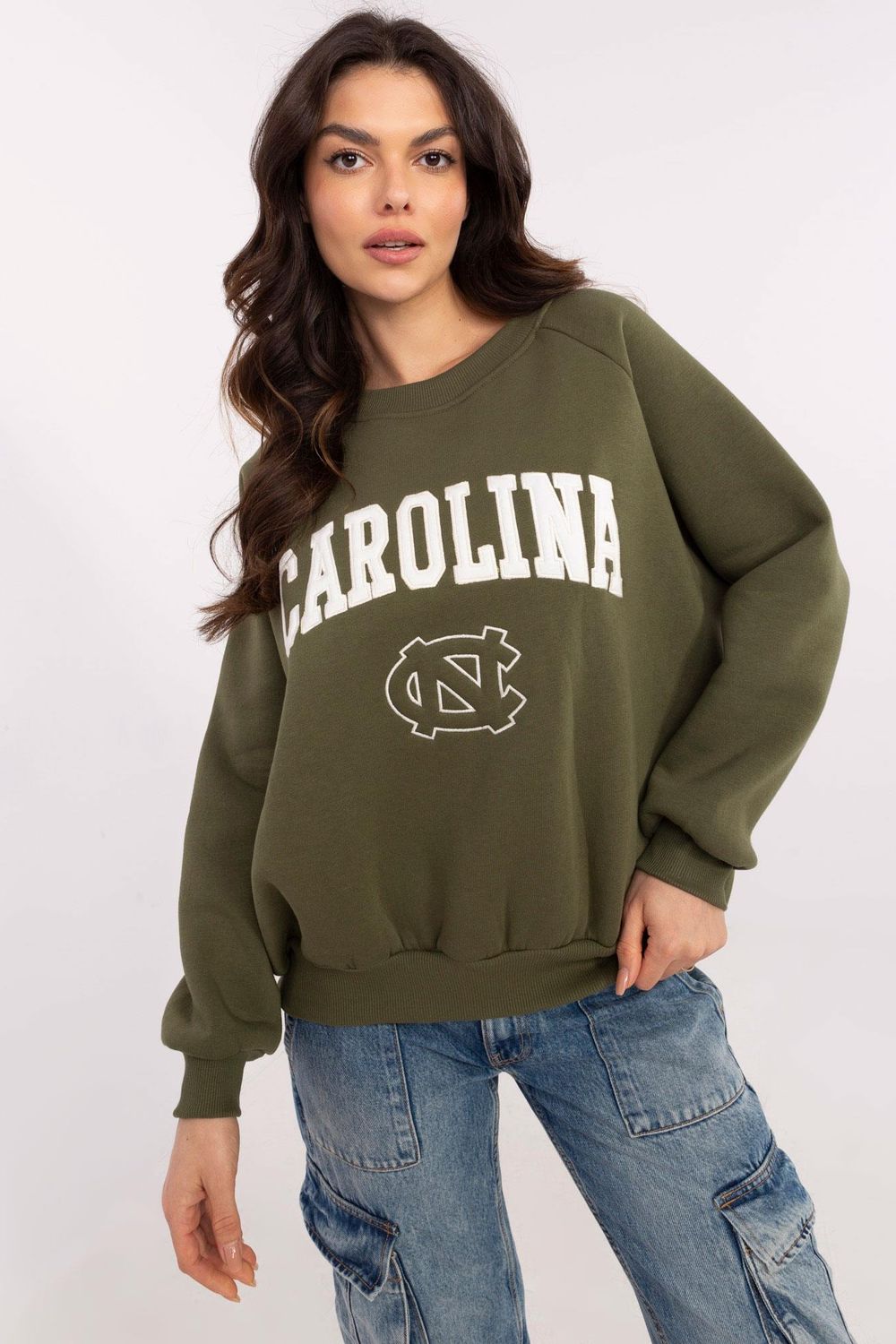T-shirt femme Factory Price Sweatshirt Sweatshirt — vert