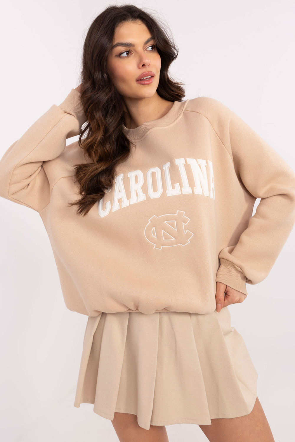 T-shirt femme Factory Price Sweatshirt Sweatshirt — beige