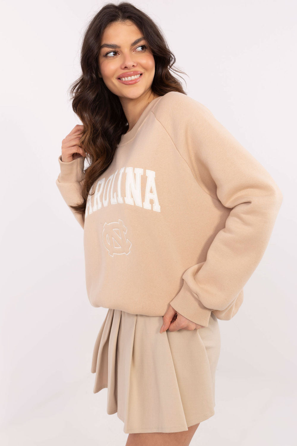 T-shirt femme Factory Price Sweatshirt Sweatshirt — beige