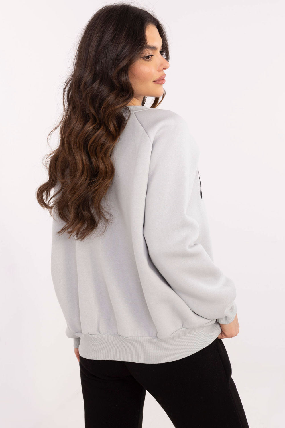 T-shirt femme Factory Price Sweatshirt Sweatshirt — gris
