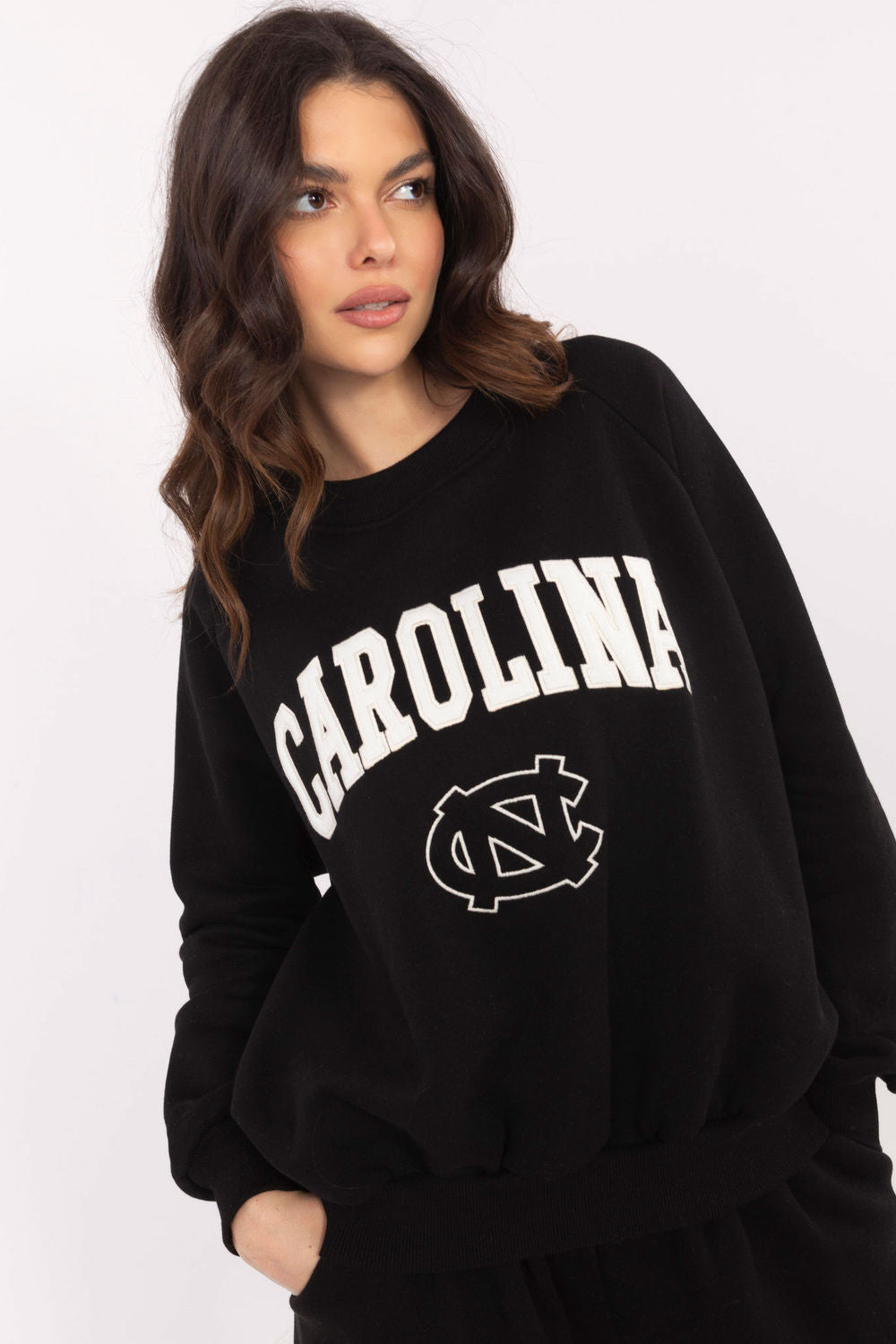 T-shirt femme Factory Price Sweatshirt Sweatshirt — noir