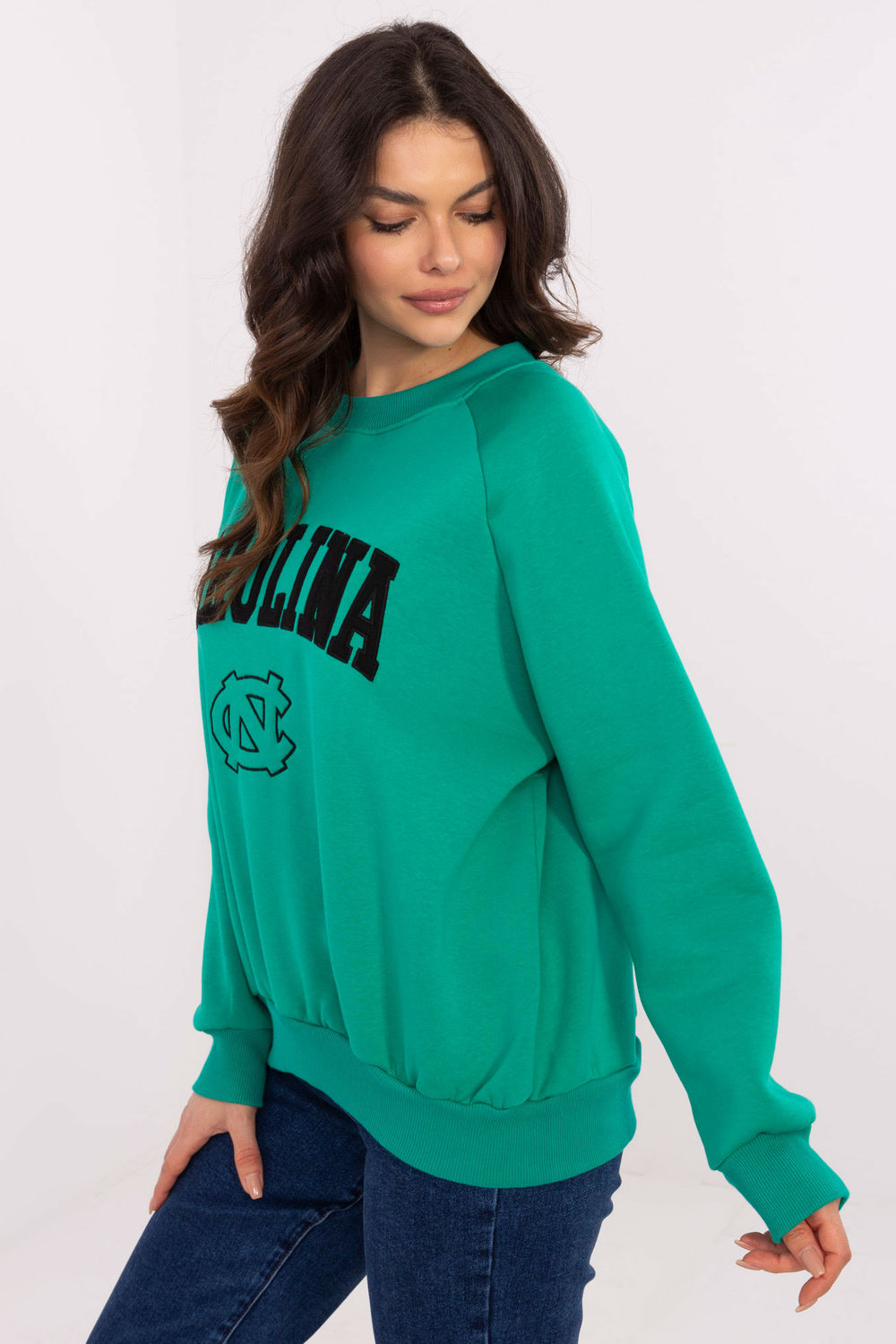T-shirt femme Factory Price Sweatshirt Sweatshirt — bleu
