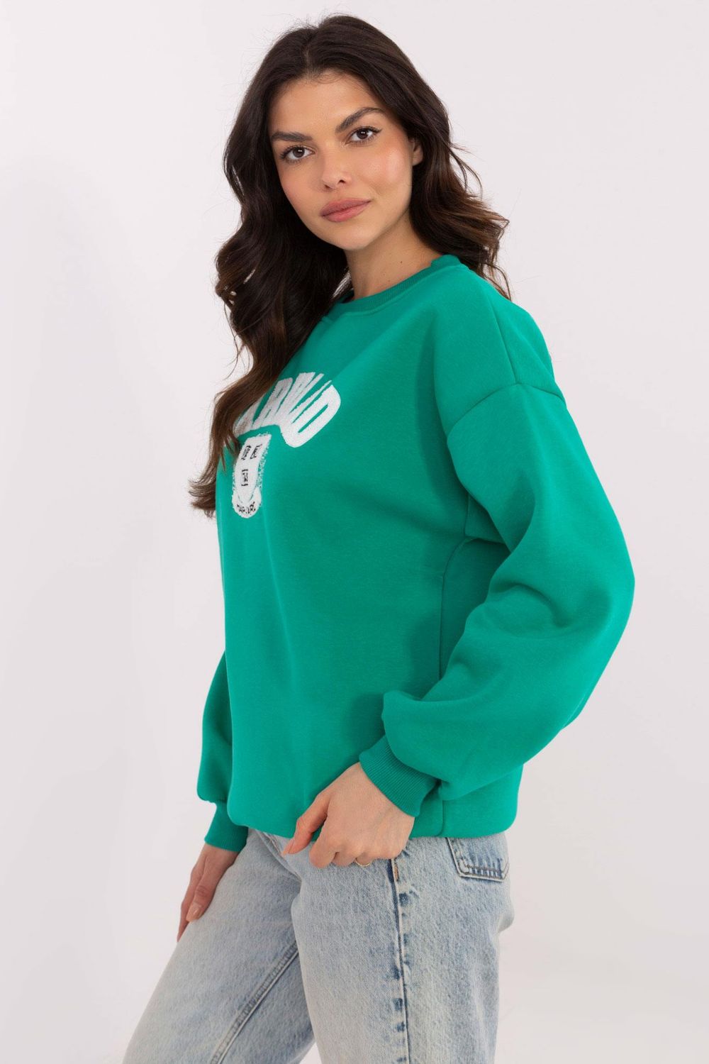 T-shirt femme Factory Price Sweatshirt Sweatshirt — vert