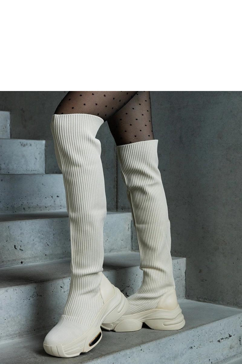 Bottes femme Solea Cuissardes Cuissardes — beige