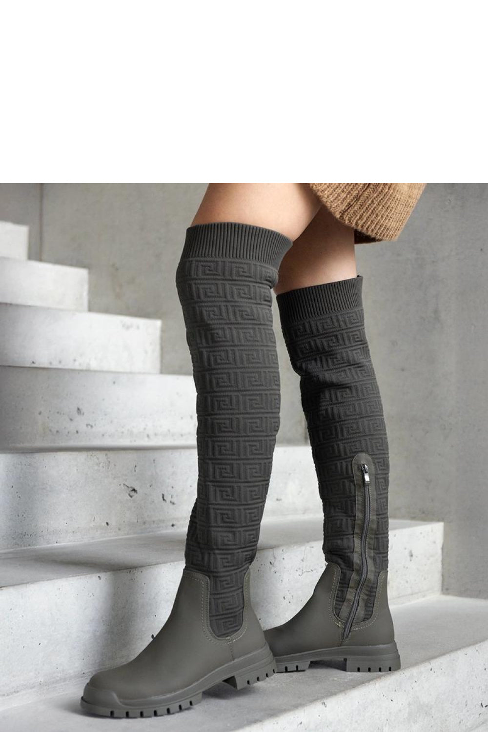 Bottes femme Solea Cuissardes Cuissardes — vert