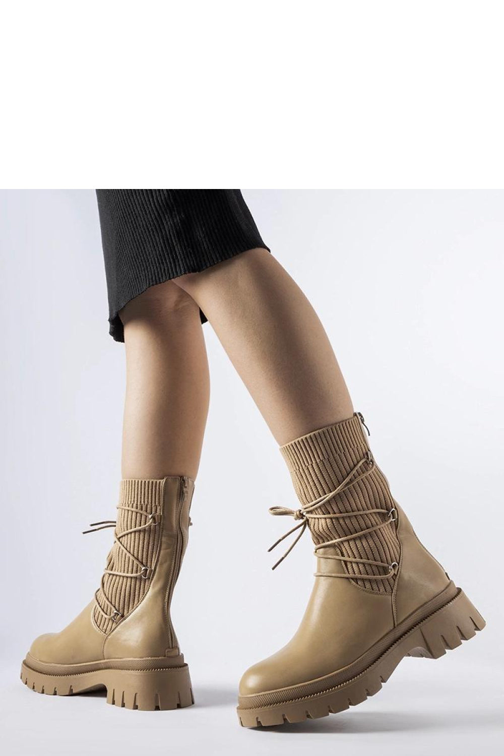 Bottes femme Solea — beige