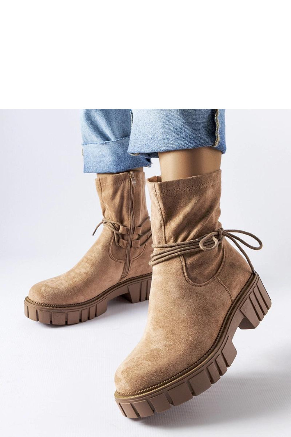 Bottes femme Solea — beige