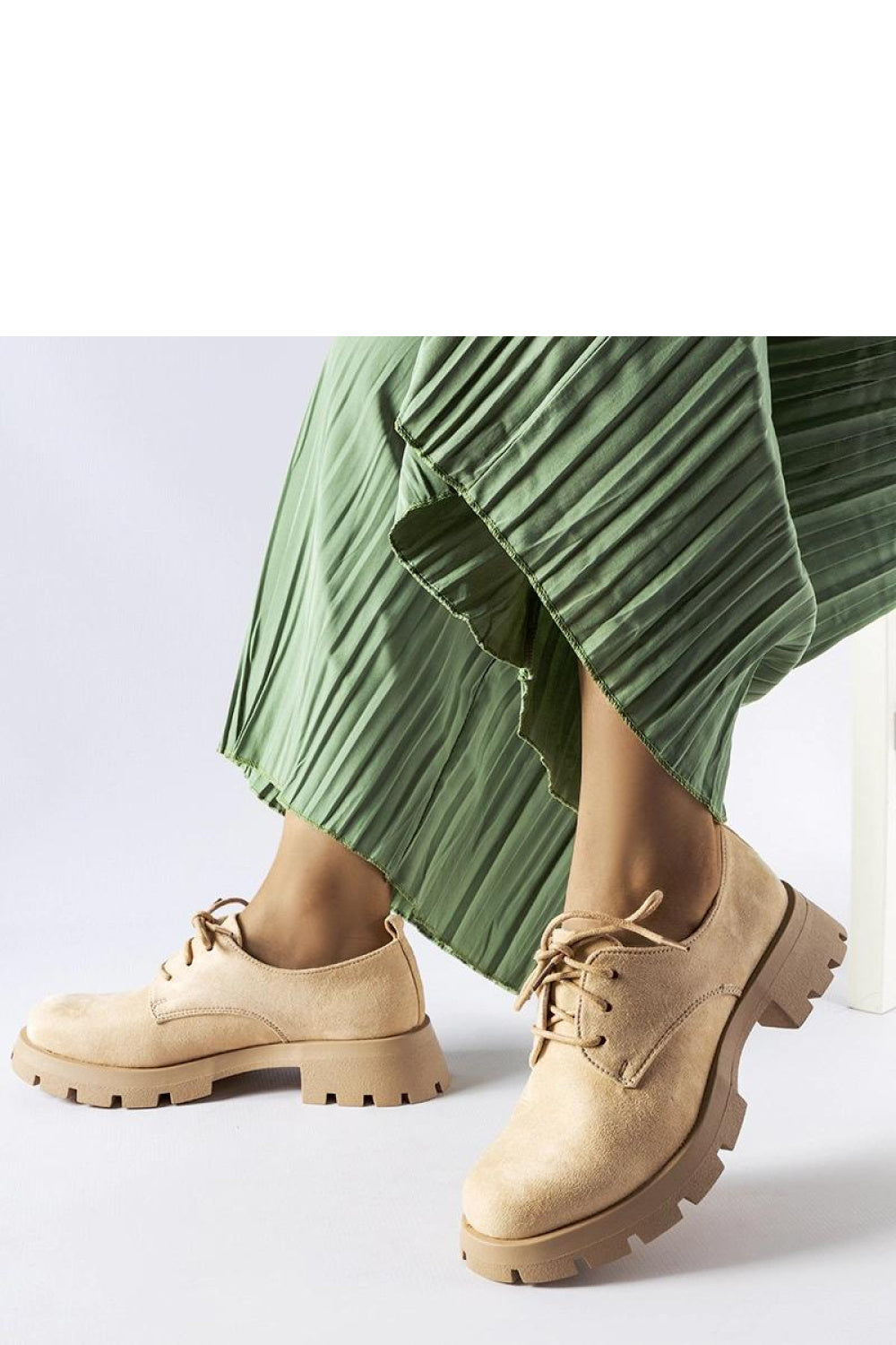 Bottes femme Solea Chaussures Basses Chaussures — beige