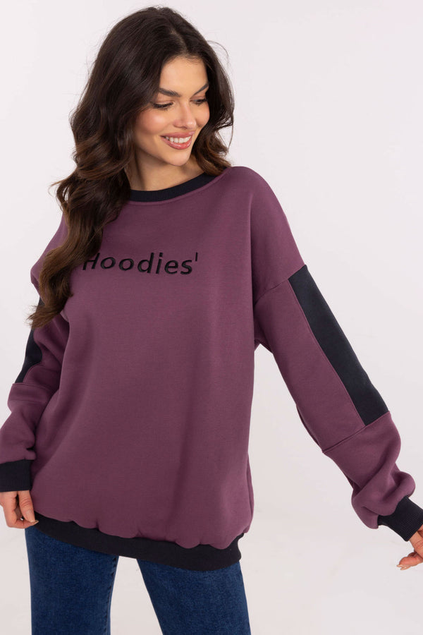 T-shirt femme Factory Price Sweatshirt Sweatshirt — violet