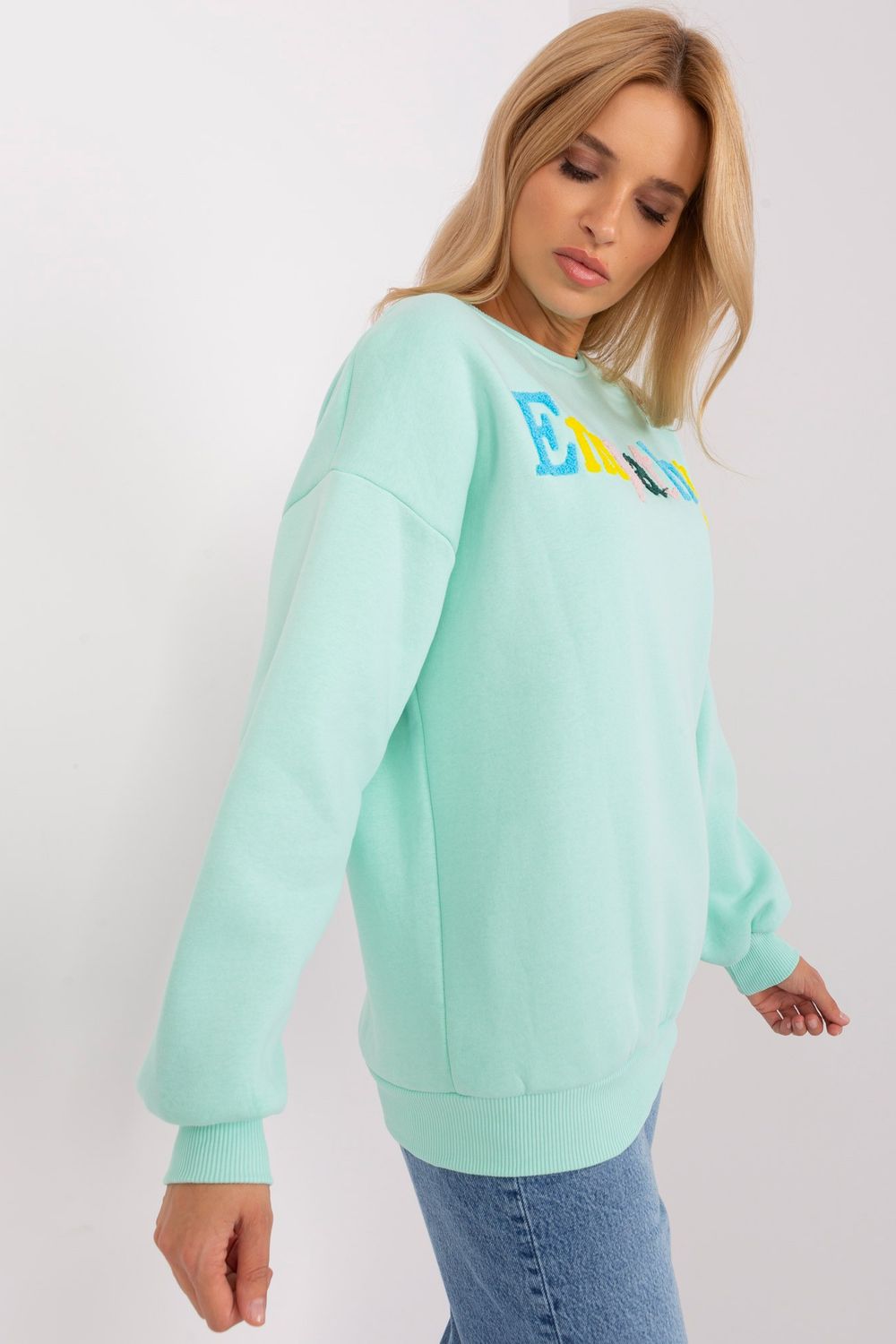 T-shirt femme Factory Price Sweatshirt Sweatshirt — vert