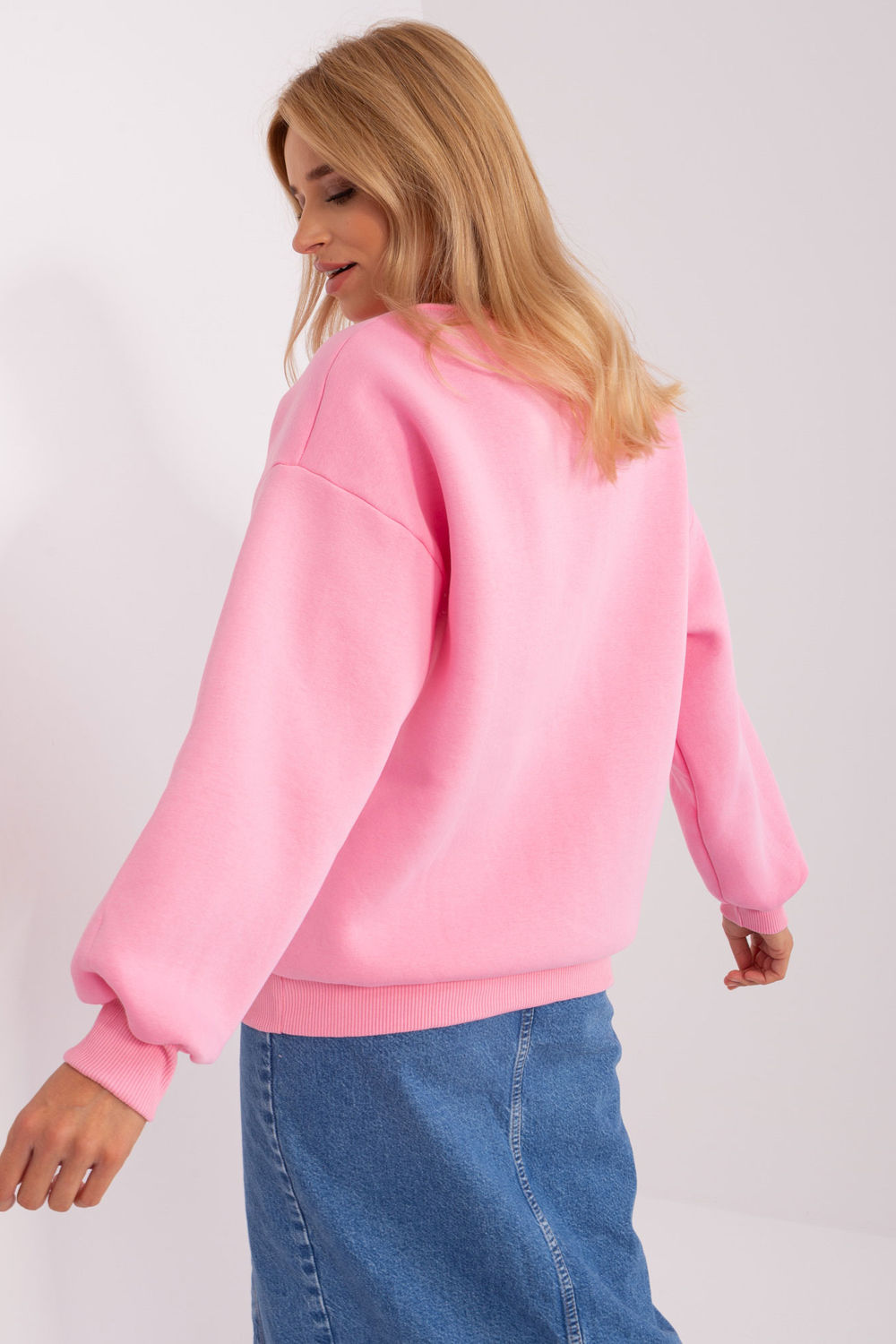 T-shirt femme Factory Price Sweatshirt Sweatshirt — rosé