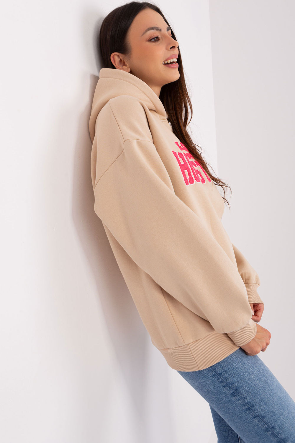 T-shirt femme Factory Price Sweatshirt Sweatshirt — beige