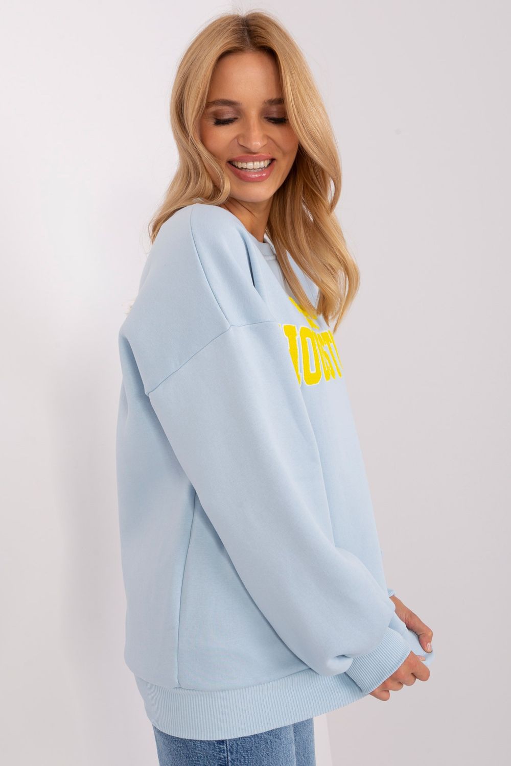 T-shirt femme Factory Price Sweatshirt Sweatshirt — bleu