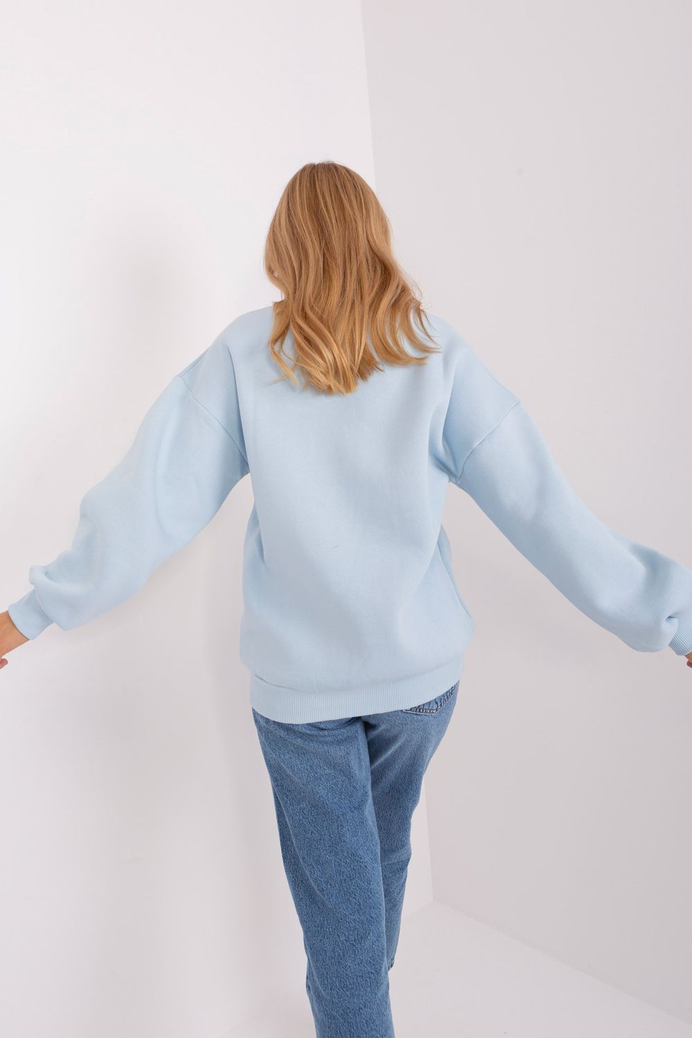 T-shirt femme Factory Price Sweatshirt Sweatshirt — bleu
