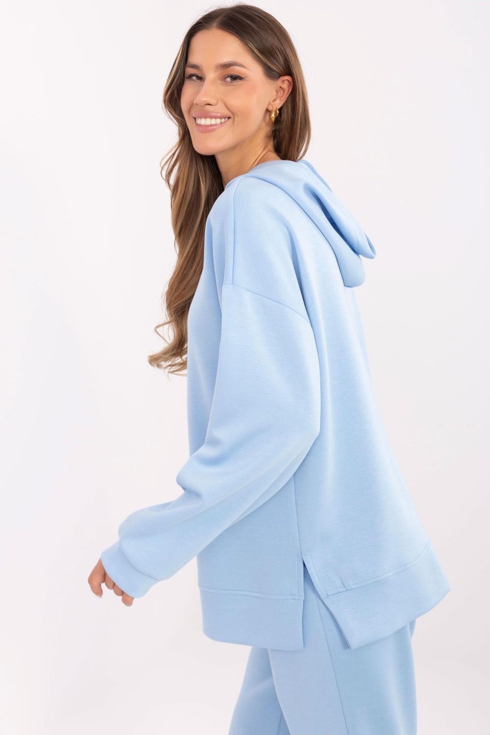 T-shirt femme Italy Moda Sweatshirt Sweatshirt — bleu