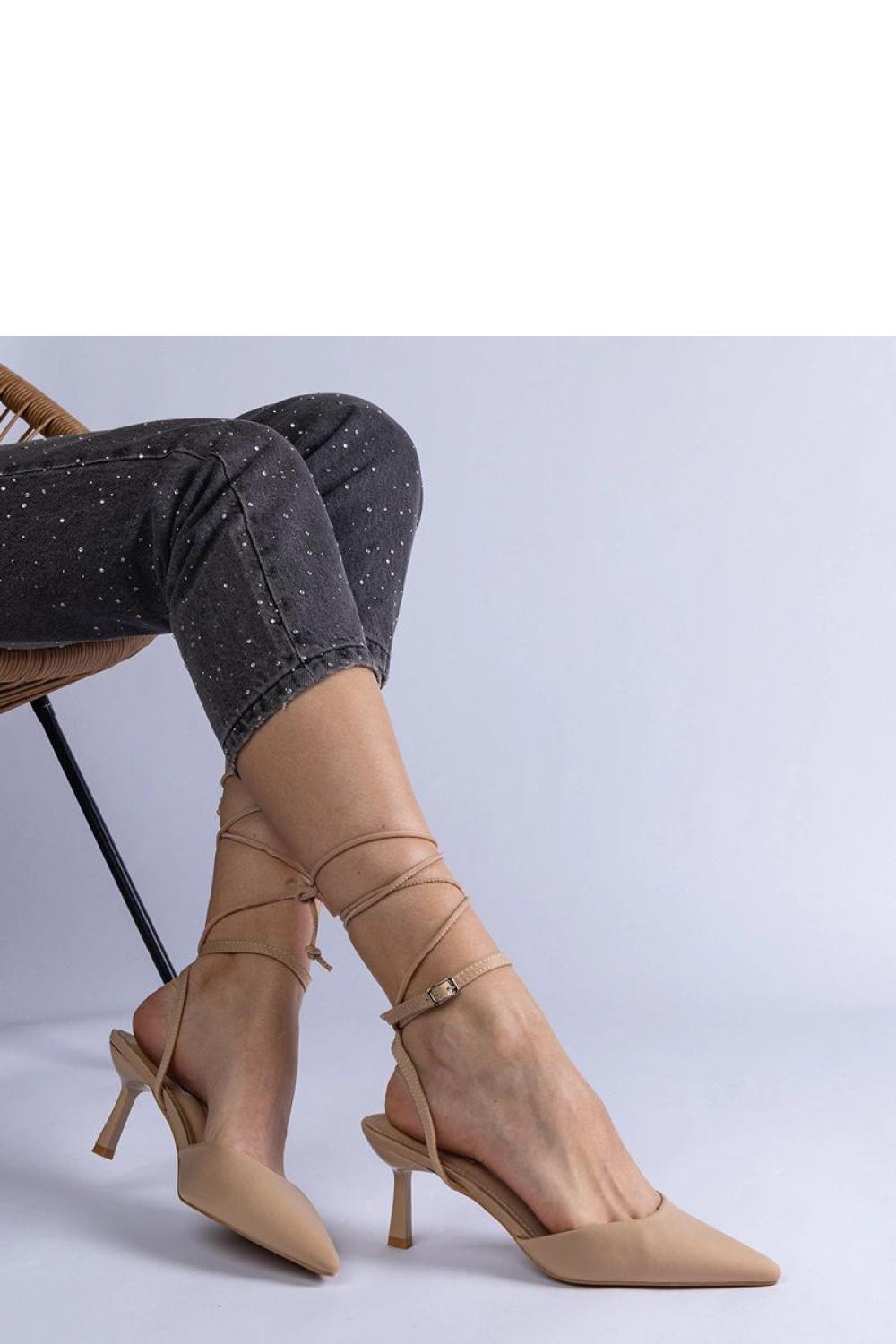 Chaussures à talons femme Solea — beige
