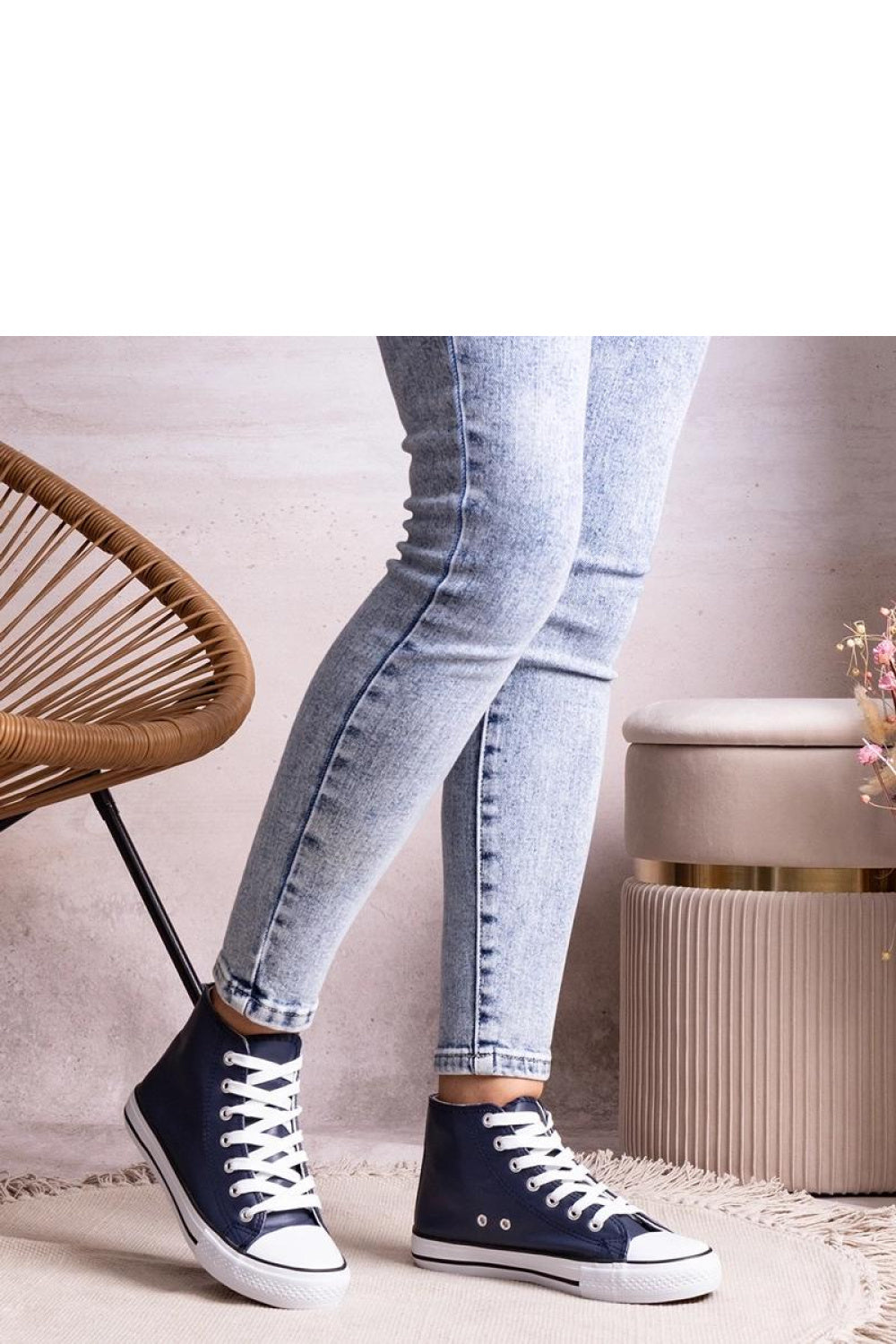 Baskets femme Solea — bleu