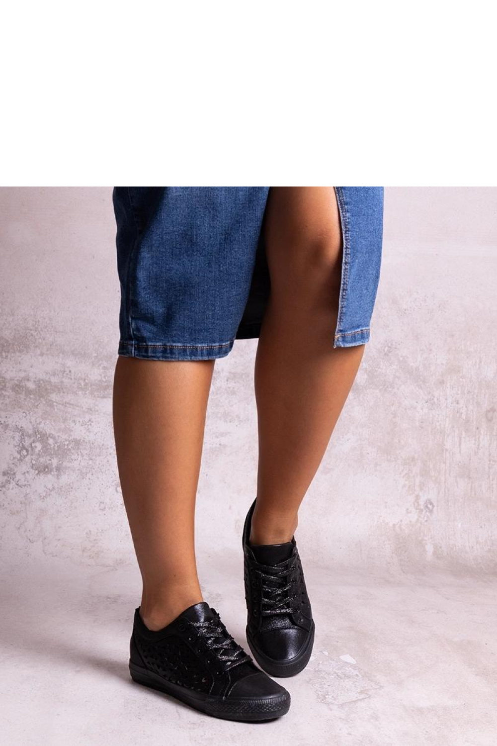 Baskets femme Solea — noir