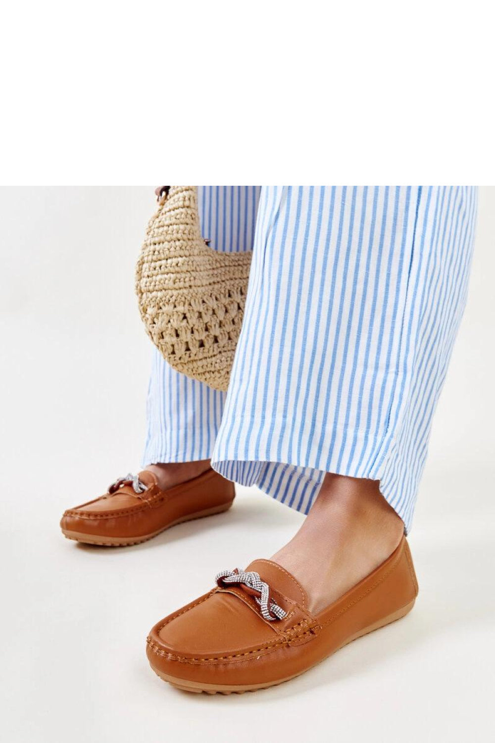 Moccasins femme Solea — brun