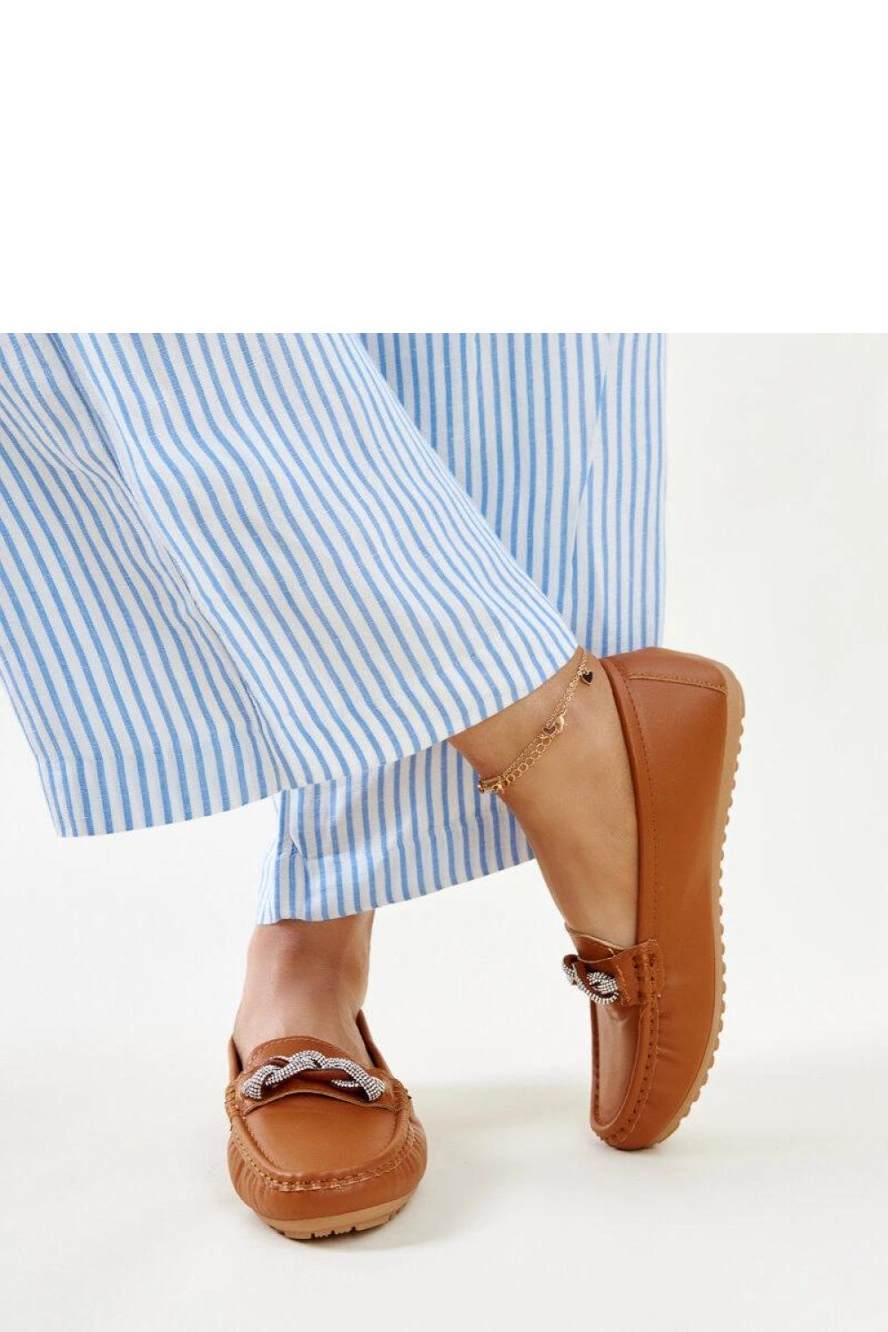 Moccasins femme Solea — brun