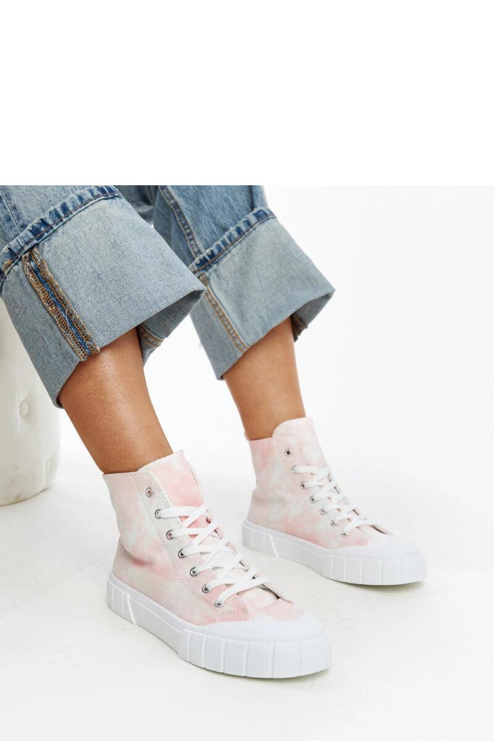 Baskets femme Solea — rosé